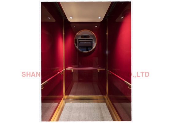 ลิฟต์โดยสารในครัวเรือนสแตนเลสขนาด 1,000 กก. ที่ทันสมัย ​​13 คน
