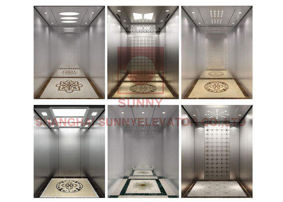 EAC Certified Monadrive Motor Mrl Gearless Elevator การวิ่งที่ราบรื่น