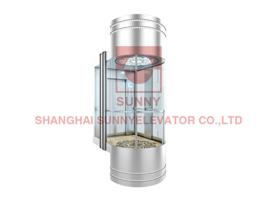 2.0m / S Speed ​​Capsule Panoramic Elevator, ลิฟท์แคปซูลแก้ว 13 ท่าน