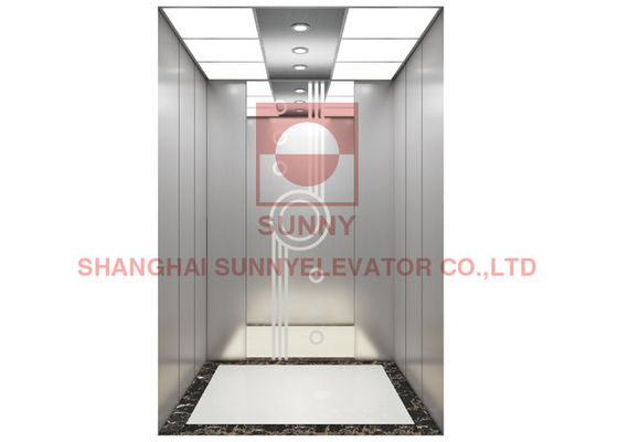 ลิฟต์โดยสารห้องเครื่องพร้อม Monarch NICE 3000 Inverter