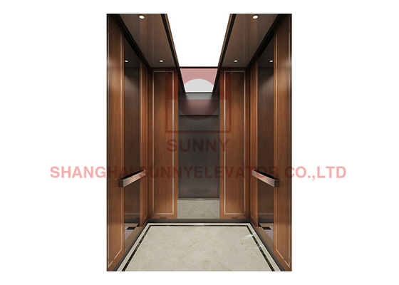 ลิฟต์บ้านที่อยู่อาศัยสแตนเลสหรูหรา 10 คน
