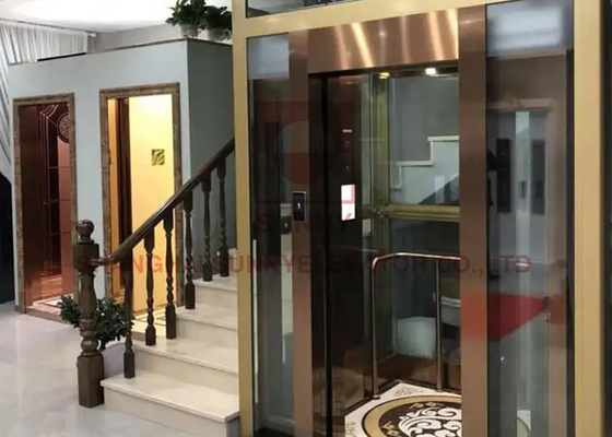 เครื่อง 3 ชั้น Roomless Mini Home ลิฟต์ลิฟต์สำหรับอพาร์ทเม้นท์