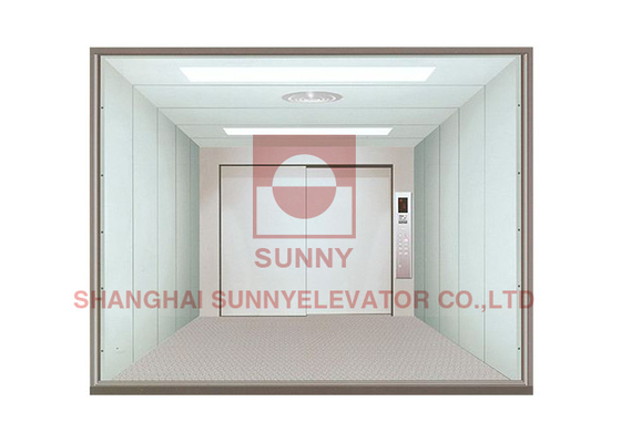 1350KG การออกแบบมาตรฐาน สีสแตนเลส Hairline สินค้า Lift Cargo Lift กับ ARD