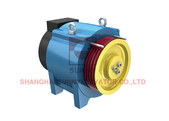 Home Elevator Gearless Drive หมุนที่เรียบและประหยัดพลังงาน