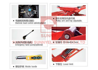 โหลดที่จอดรถระบบลิฟท์ 4000kg ยกขากรรไกรบางยก 70s - 90s เวลายก