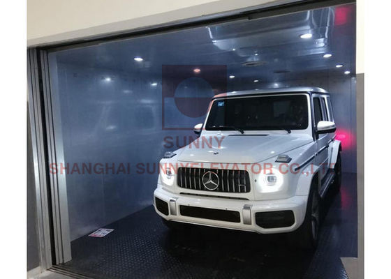 0.5m / S 5000kg Apartment MRL กลไกการยกของลิฟต์รถยนต์