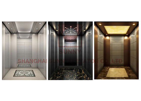 EAC Certified Monadrive Motor Mrl Gearless Elevator การวิ่งที่ราบรื่น