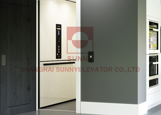 305 มม. อพาร์ทเม้นท์ที่อยู่อาศัยลิฟต์บ้านพร้อมผนังเมลามีน 36 Ft / Min
