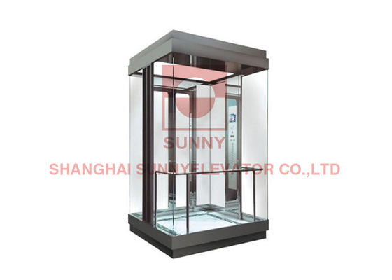 FUJI ลิฟต์ชมวิวแก้ว Tetragonal แบบพาโนรามาที่ทันสมัยพร้อม CE