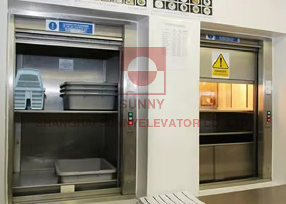 Dumbwaiter Lift ลิฟท์ 0.4M / S 50KGS โหลด สินค้าเล็ก ลิฟท์