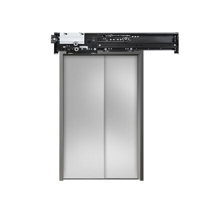 อุปกรณ์ประตูขึ้นลงกันไฟแบบเปิดด้านข้าง 2 บาน แรงดันไฟฟ้า DC110V สำหรับลิฟต์