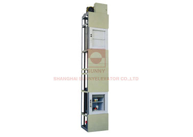 ที่เปิดประตูโรงรถลิฟต์ Dumbwaiter พื้นที่ขนาดเล็กน้ำหนัก 250kg 0.4m / S