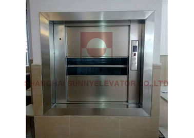ห้องครัวที่อยู่อาศัยลิฟท์ Dumbwaiter อาหารลิฟต์ AC ไดรฟ์ประเภท 0.4m / S ความเร็ว