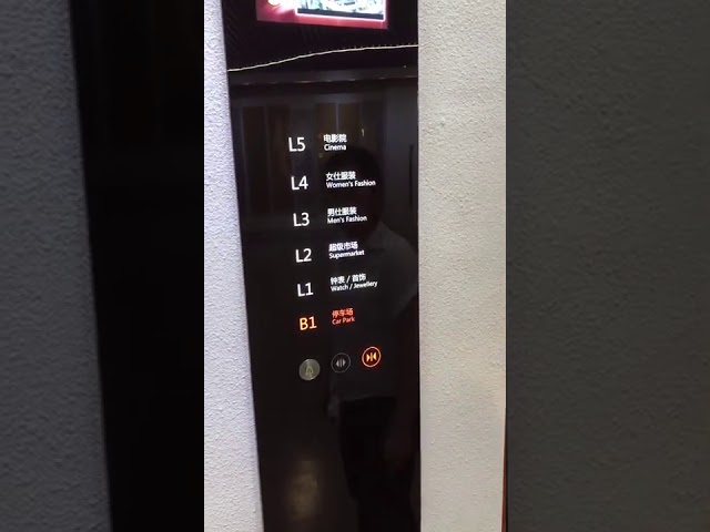 ลิฟต์โดยสารห้องเครื่องพร้อม Monarch NICE 3000 Inverter