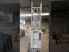 ลิฟต์ขนส่งเหล็กพ่นสี ความจุ 5,000 กก. 0.5 ม./วินาที